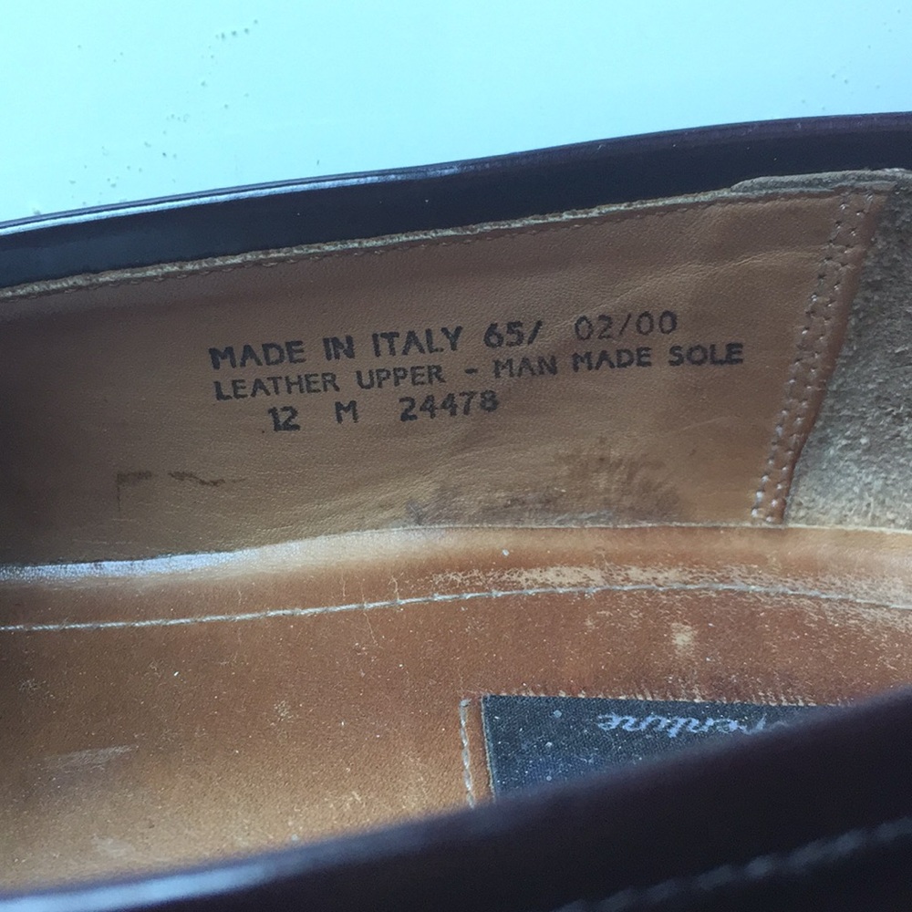 🍾🎉 HP 🍾🎉 Bostonian Florentine  Italy leather. - Picture 6 of 7